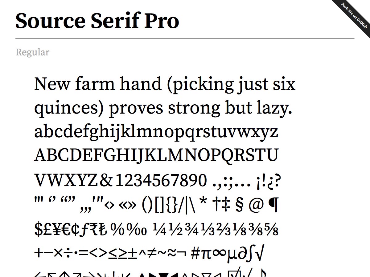 Whats new for designers, June 2014 photo sourceserif